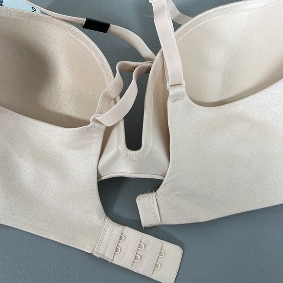 Felina Joslyn Bra Women's 34C Tan NWT Minimalist Smoothing - Picture 11 of 12
